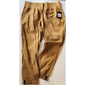 Backcountry Women’s Pants -Size XL Double Dyno Climbing Joggers Medal Bronze NEW